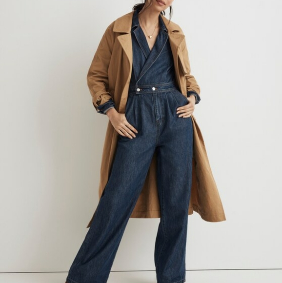 Madewell Pants - Madewell Denim Jumpsuit in Norvell Wash
